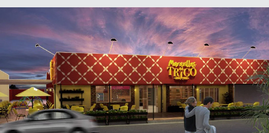 Concepto arquitectónico comercial