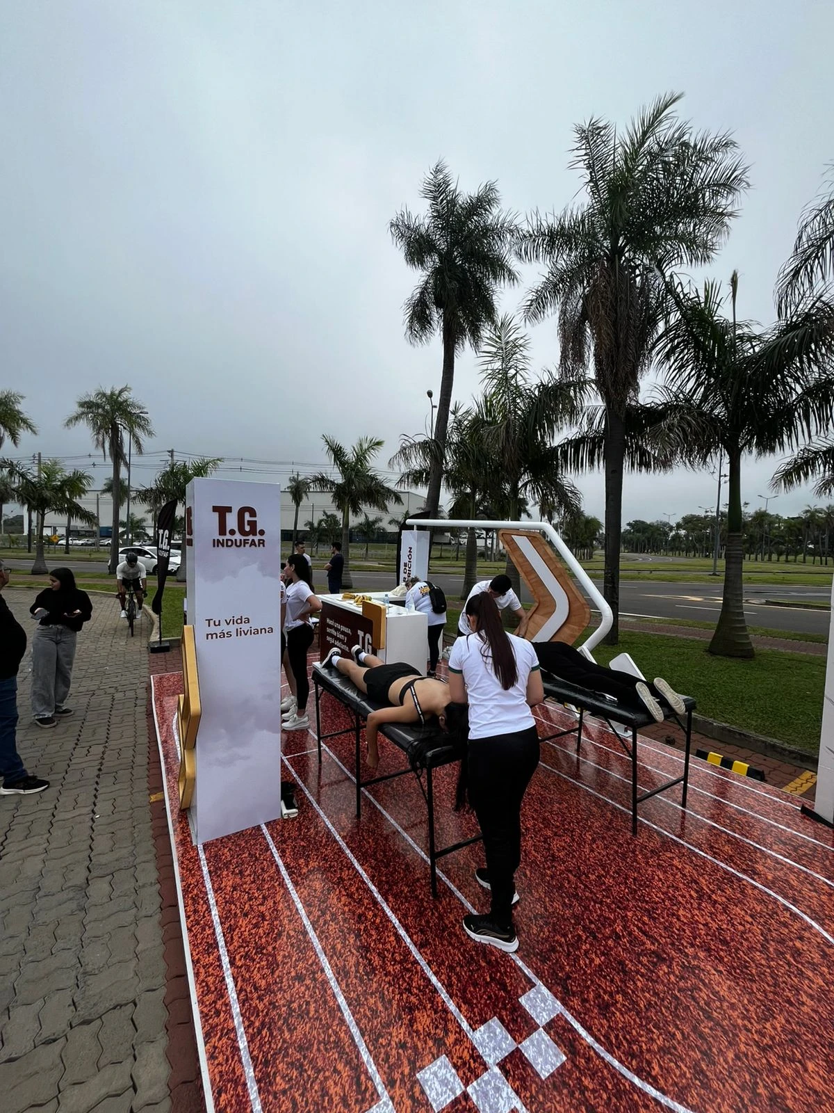 El Delta · Fotografía de la activación durante el evento