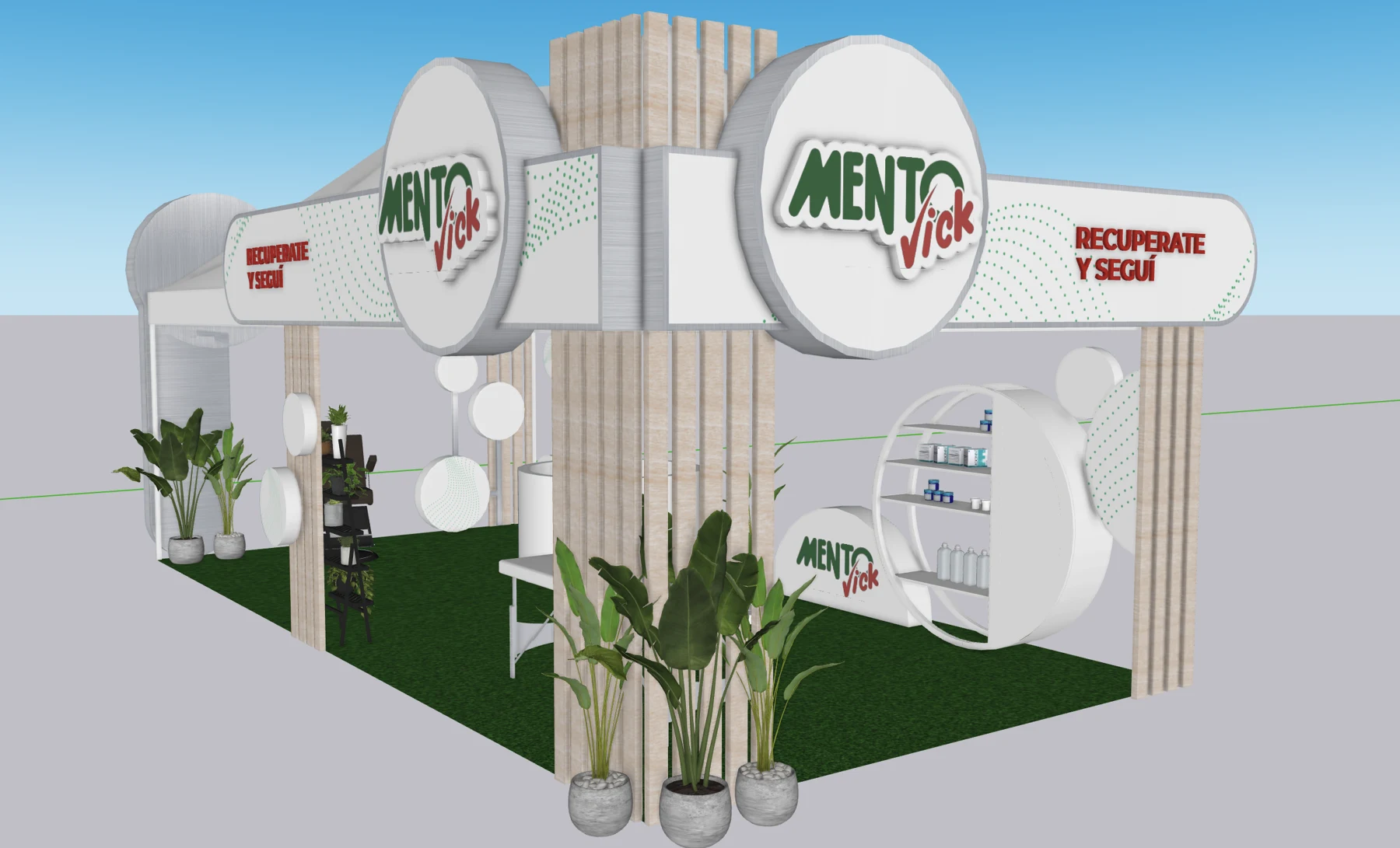 Mentovick · Exhibición y recuperación